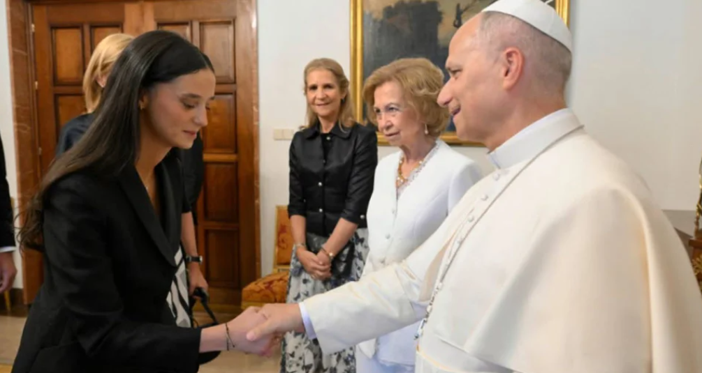  Victoria Federica revela el emotivo obsequio que recibió del papa León XIV durante un encuentro privado: “Hay momentos que permanecen para siempre”